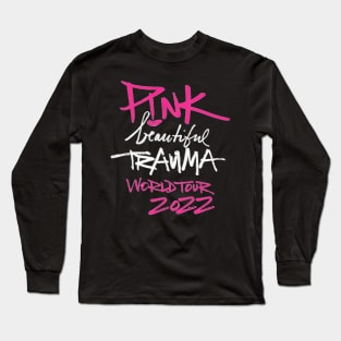 PINK BEAUTIFUL TRAUMA  2022, T SHIRT, TRAUMA TE T-Shirt Long Sleeve T-Shirt